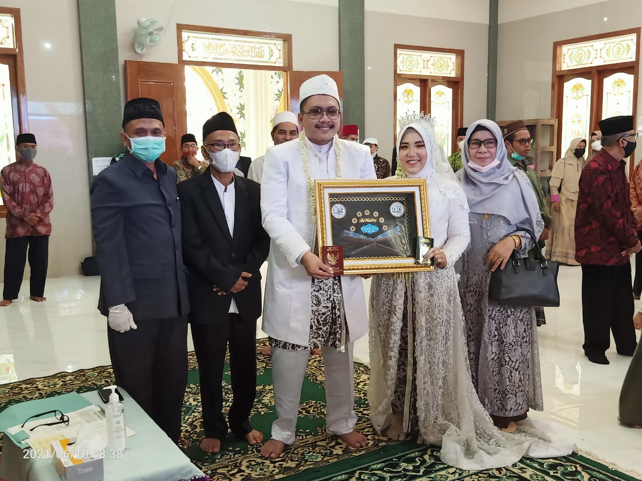 Rofi'atul Muna, Qoriah Terbaik di MTQ Nasional Langsungkan Pernikahan