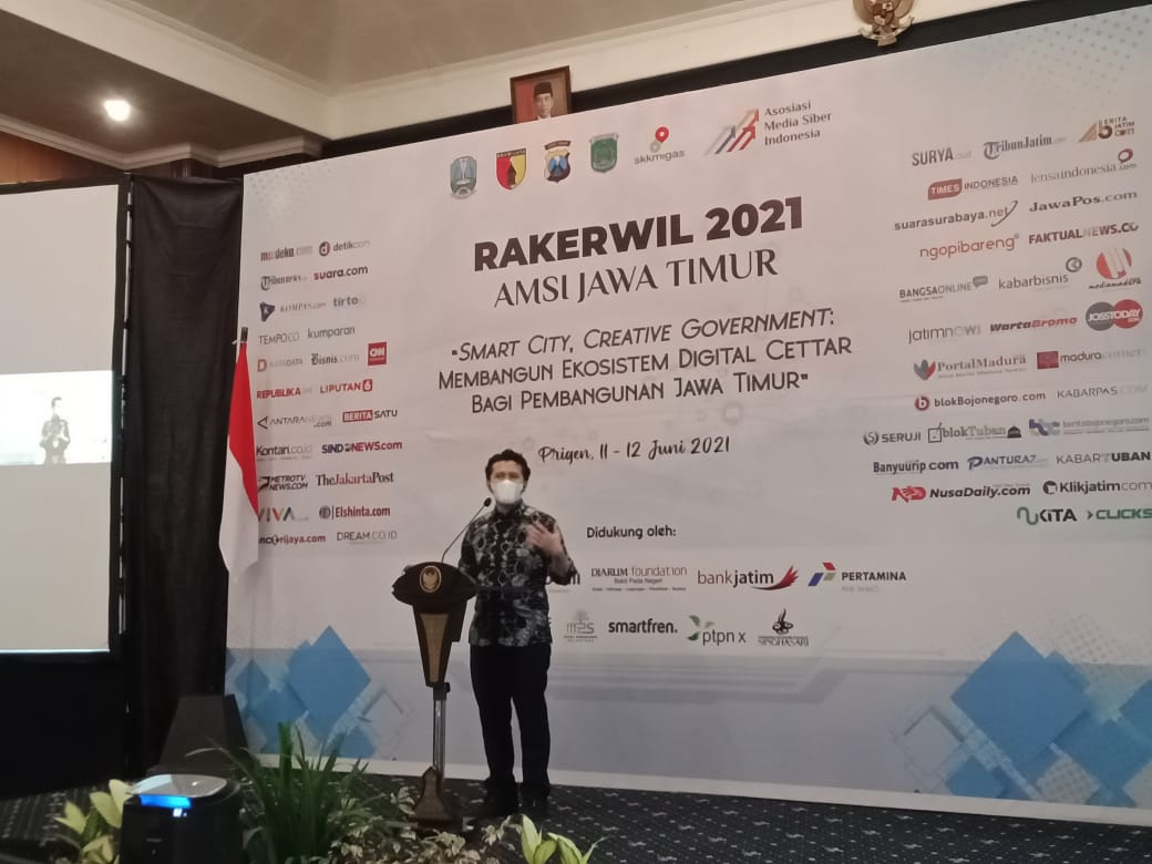Wagub Emil Dardak Sebut AMSI Bisa Jadi Sumber Big Data Terbesar