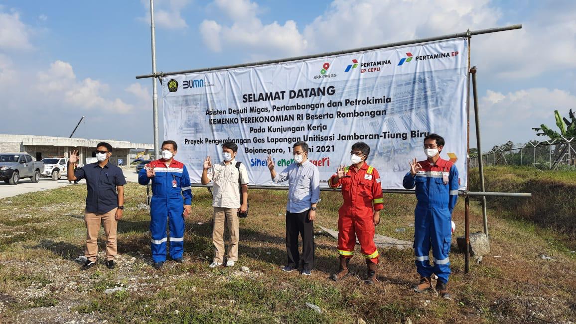 Kemenko Perekonomian Kunjungi Proyek JTB di Bandungrejo
