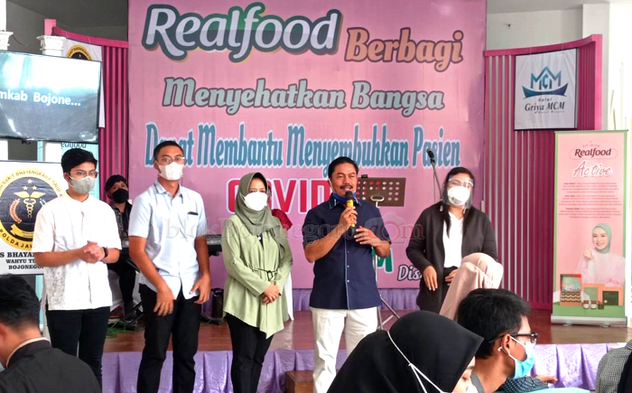 Menyehatkan Bangsa, Launching MCM Jadi Distributor Realfood