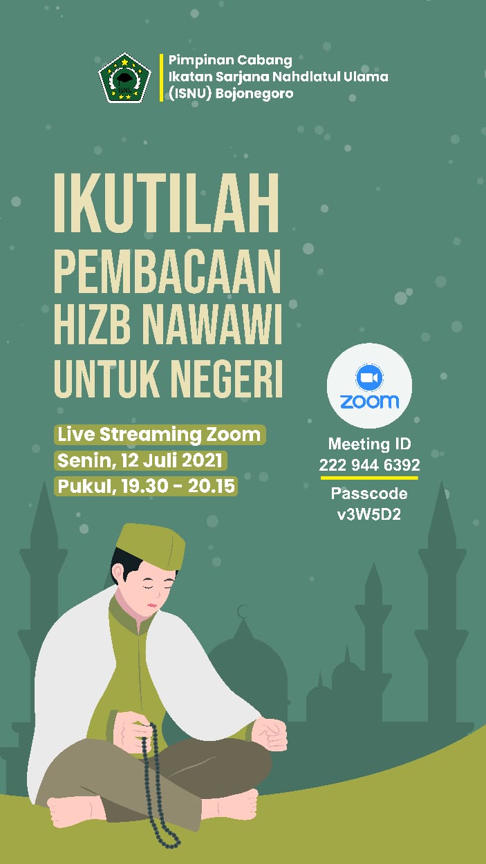 Hizb Nawawi PC ISNU Bojonegoro untuk Negeri