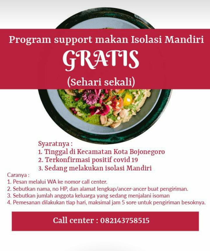 Pria Asal Ngumpakdalem Bantu Kirim Makanan Bagi Warga Sedang Isolasi Mandiri