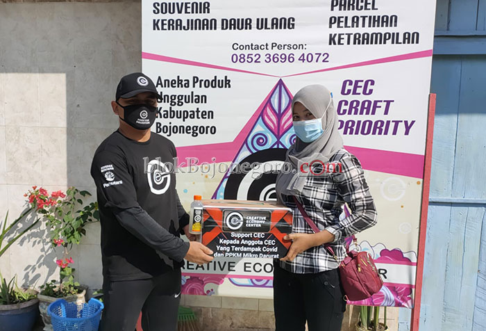 Komunitas CEC Berikan Support Kepada Pelaku Ekonomi Kreatif Terdampak Covid-19