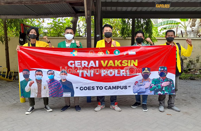 Aliansi BEM Nusantara Bojonegoro Gerakkan Mahasiswa Lakukan Vaksinasi