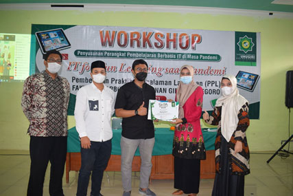 UNU Sunan Giri Bojonegoro Adakan Workshop Pembelajaran Berbasis IT