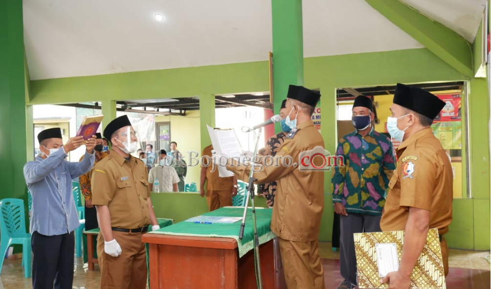 Taat Prokes, Pelantikan Perades Sarangan Berlangsung Khidmat