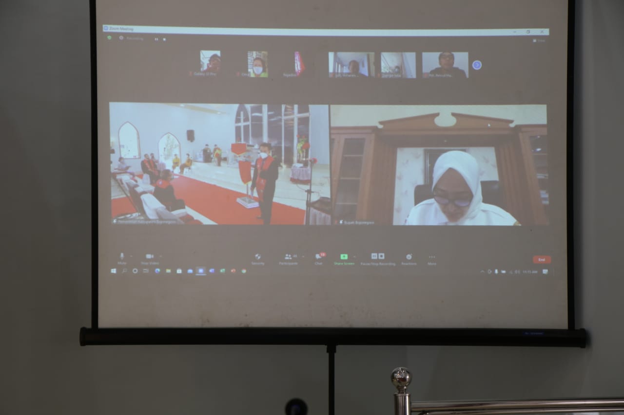 Bupati Anna Hadir Secara Virtual Tekankan Kerukunan Antar Umat Beragama di Bojonegoro