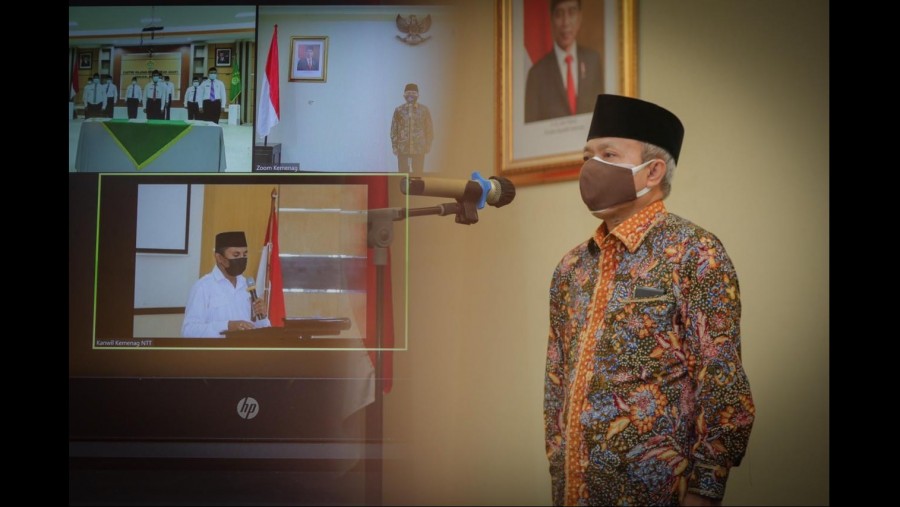 Sekretaris Jenderal Kemenag Lantik 13 Pejabat Baru
