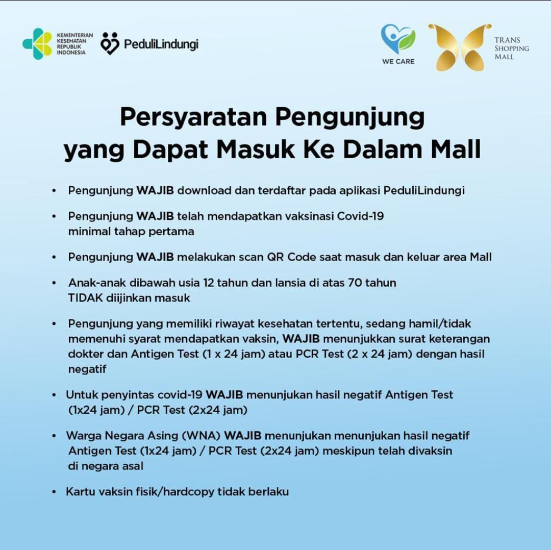 Kartu Vaksin Jadi Syarat Masuk Pusat Perbelanjaan, Bagaimana di Bojonegoro?