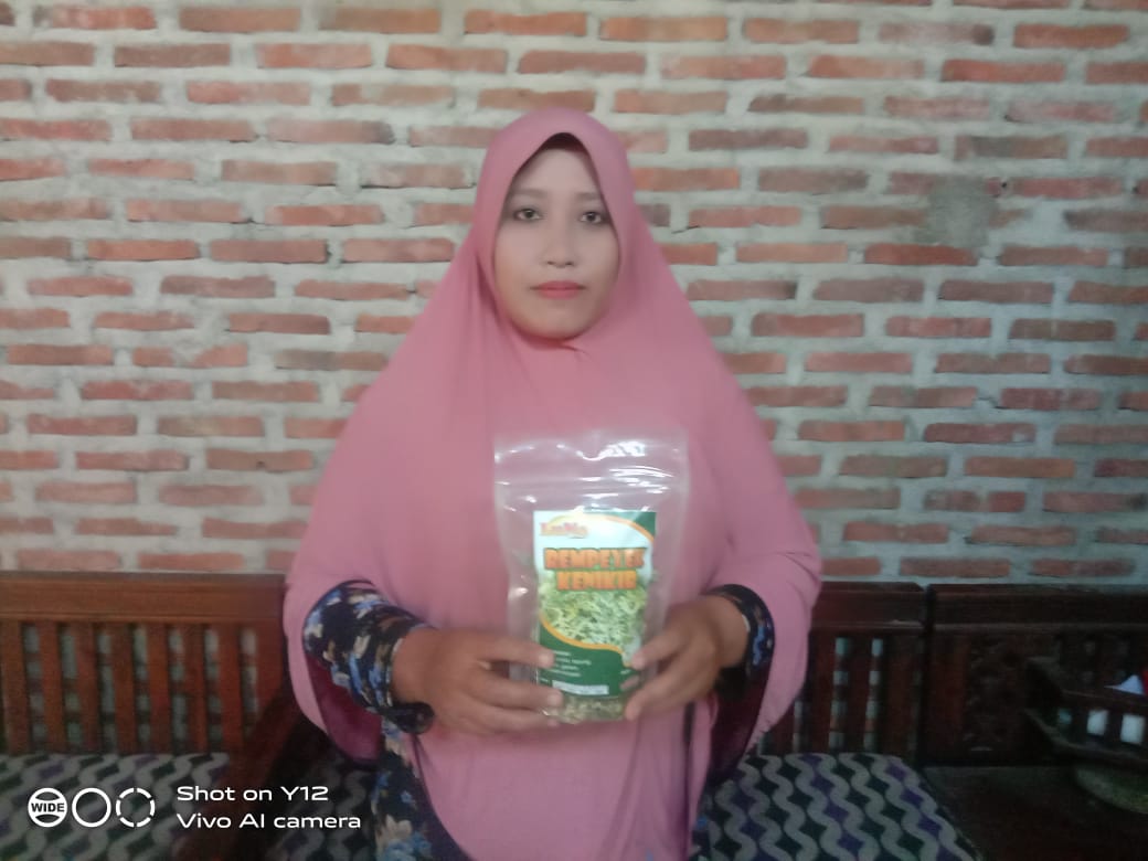 Di Tengah Pandemi Covid-19, Laba Produksi Keripik Kenikir Makin Positif