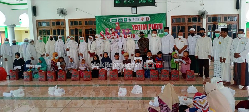 Santunan Yatim di Kanor Bersama NU dan Donatur