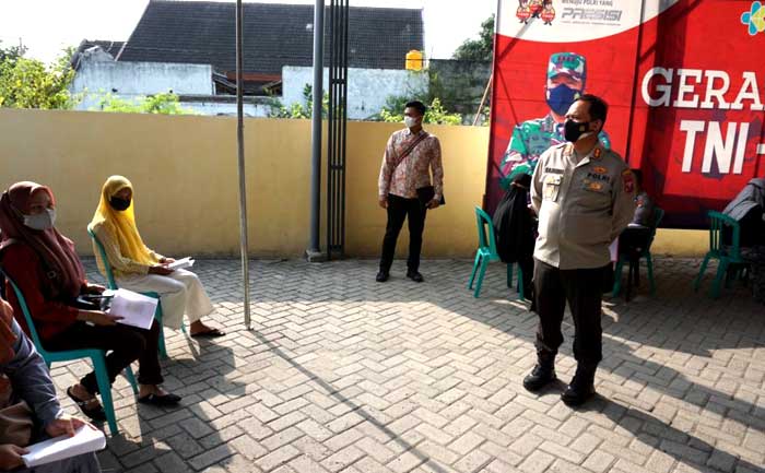 Target Polres Tiap Hari Bisa Suntik 1.000 Vaksin