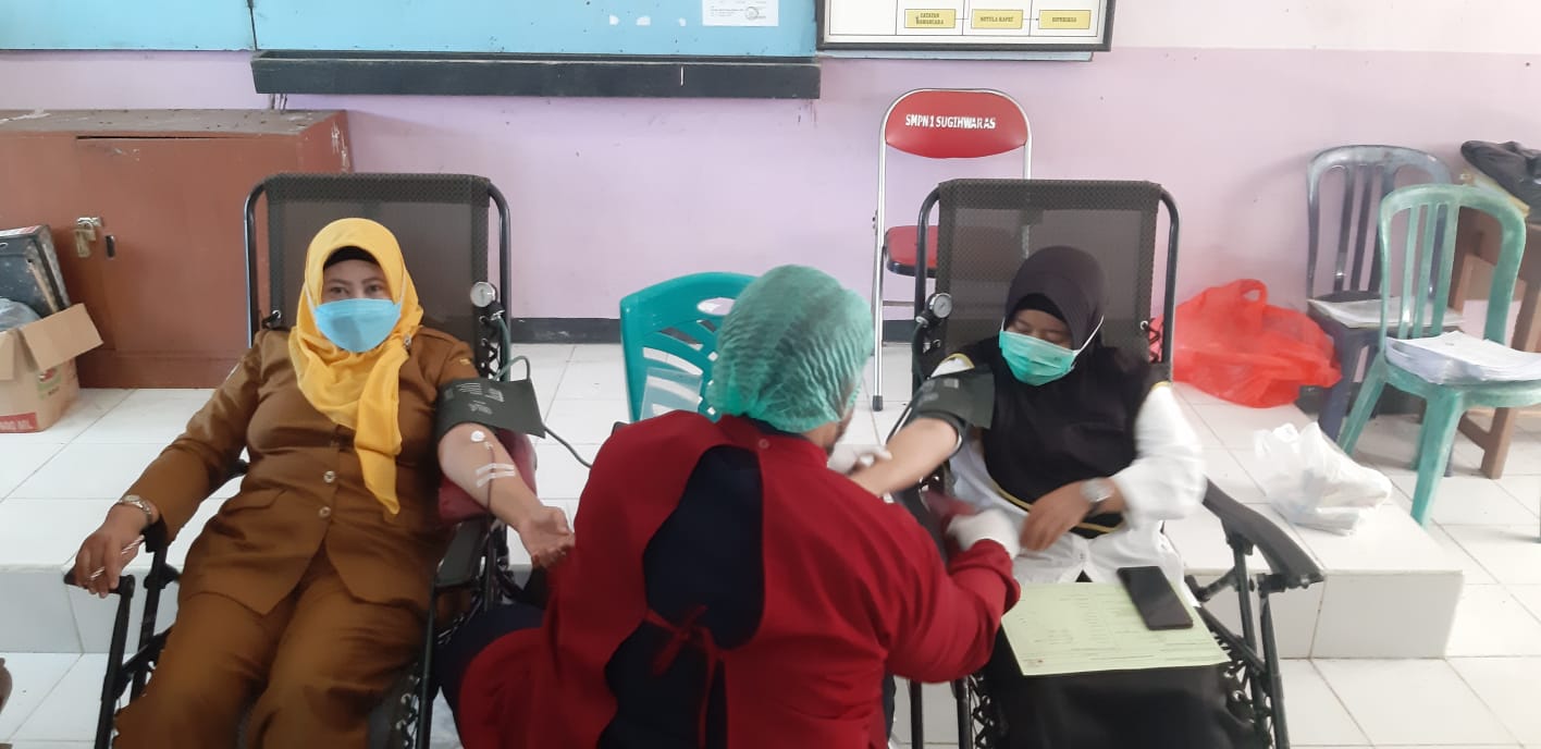 Donor Darah Korwil Sugihwaras, PMI Bojonegoro Peroleh 26 Kantong