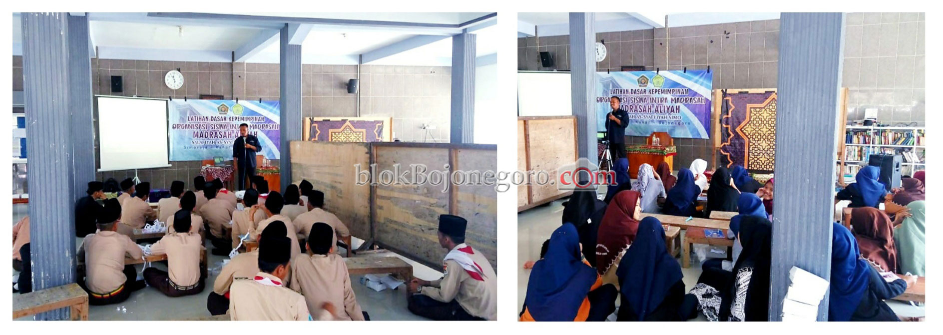 Semangat LDK OSIMA di Ponpes Milik KH Anwar Zahid