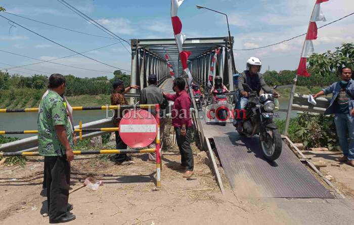 Persiapan Pengerjaan, Minggu Depan Jembatan Glendeng Ditutup
