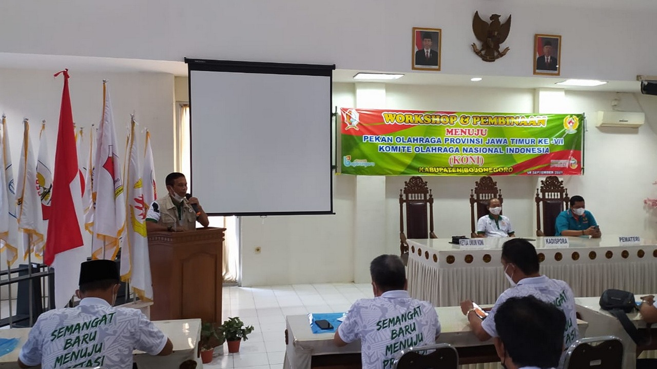 KONI Gelar Workshop dan Pembinaan Cabor di Bojonegoro