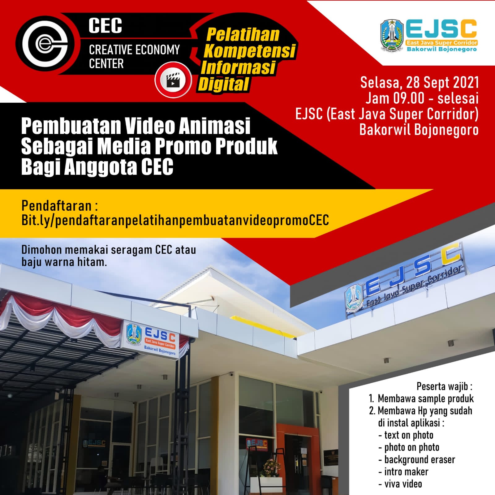 Tingkatkan Kreativitas Pelaku UMKM, CEC Agendakan Pelatihan Digital
