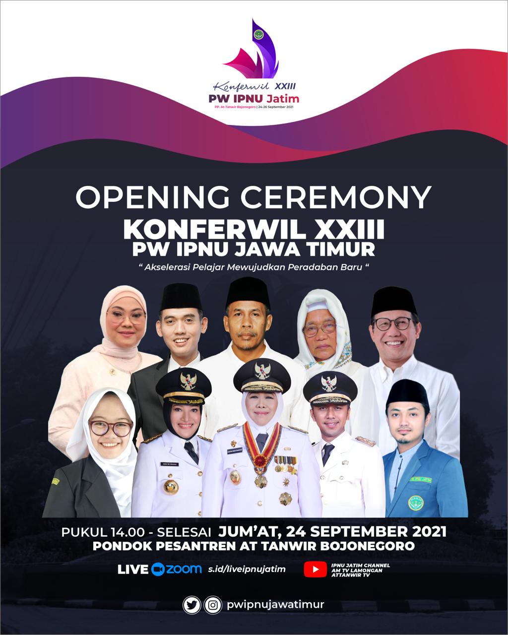Konferwil IPNU Jatim di Bojonegoro Usung Tema Akselerasi Pelajar