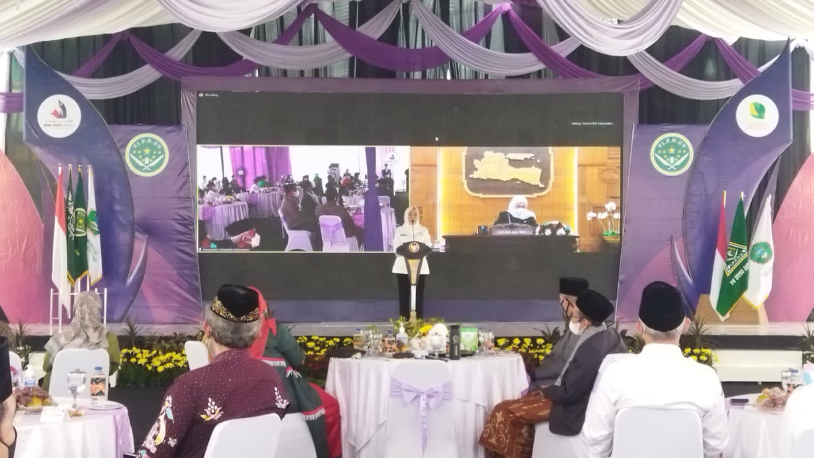 Pembukaan Konferwil IPNU Dan IPPNU, Bupati Ajak Pelajar Tingkatkan IPM