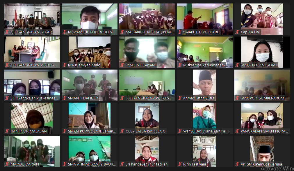 Wujudkan Pelopor Hidup Sehat, Dinkes Bojonegoro Gelar PAB SBH
