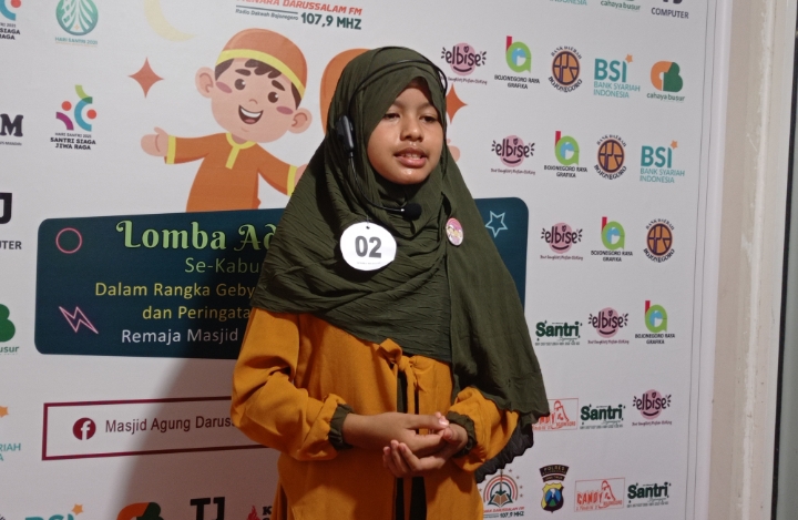 Remas Masjid Agung Darussalam Gelar Perlombaan Pildacil dan Azan