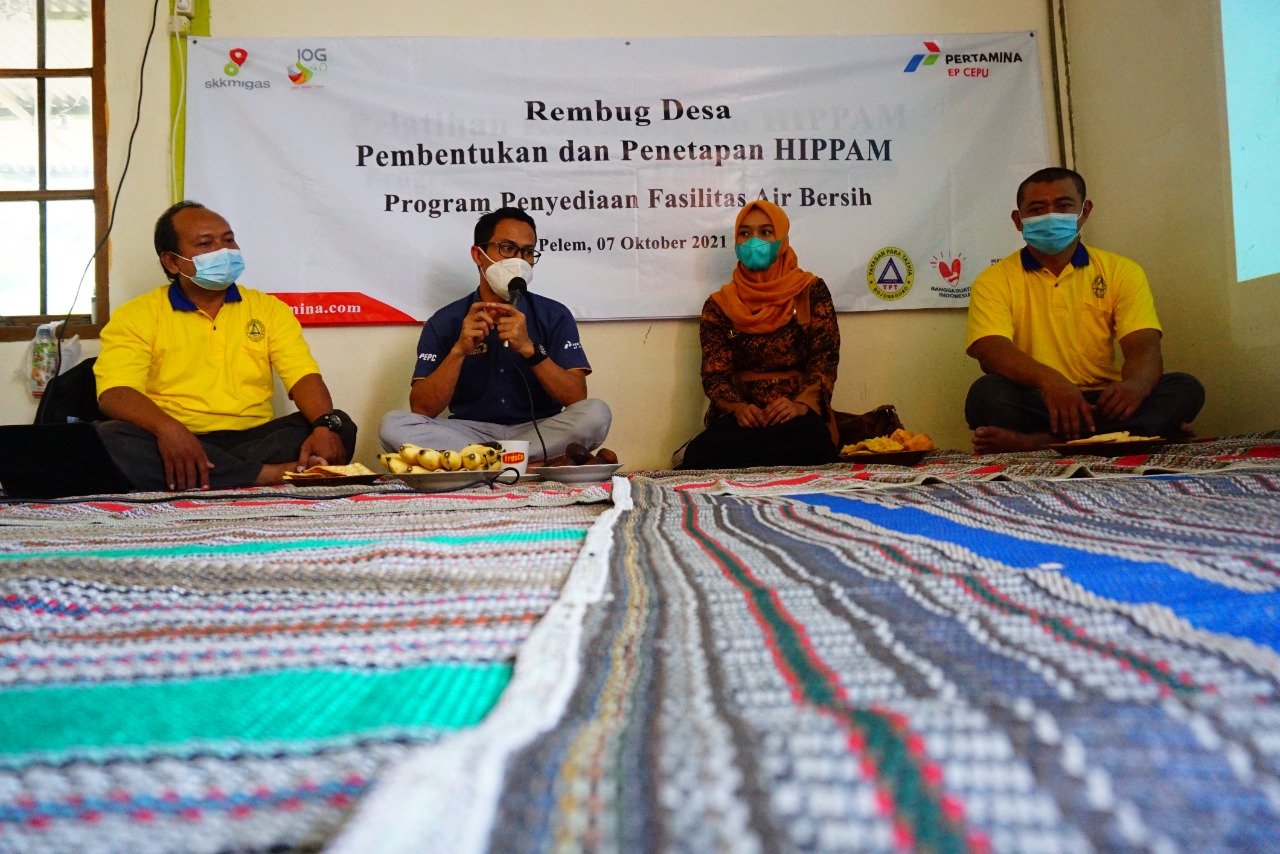 PEPC JTB Berikan Program Penyediaan Fasilitas Air Bersih