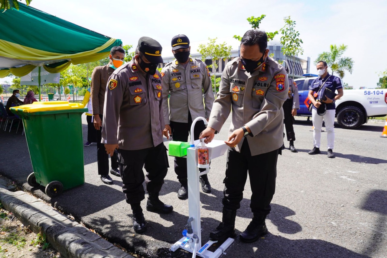 Polres Bojonegoro Pastikan Tes CPNS Terapkan Prokes