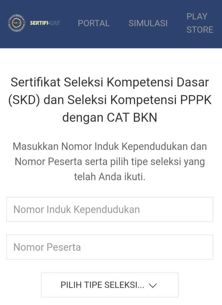Begini Cara Download Sertifikat SKD CPNS 2021, Butuh NIK Hingga Nomor Peserta