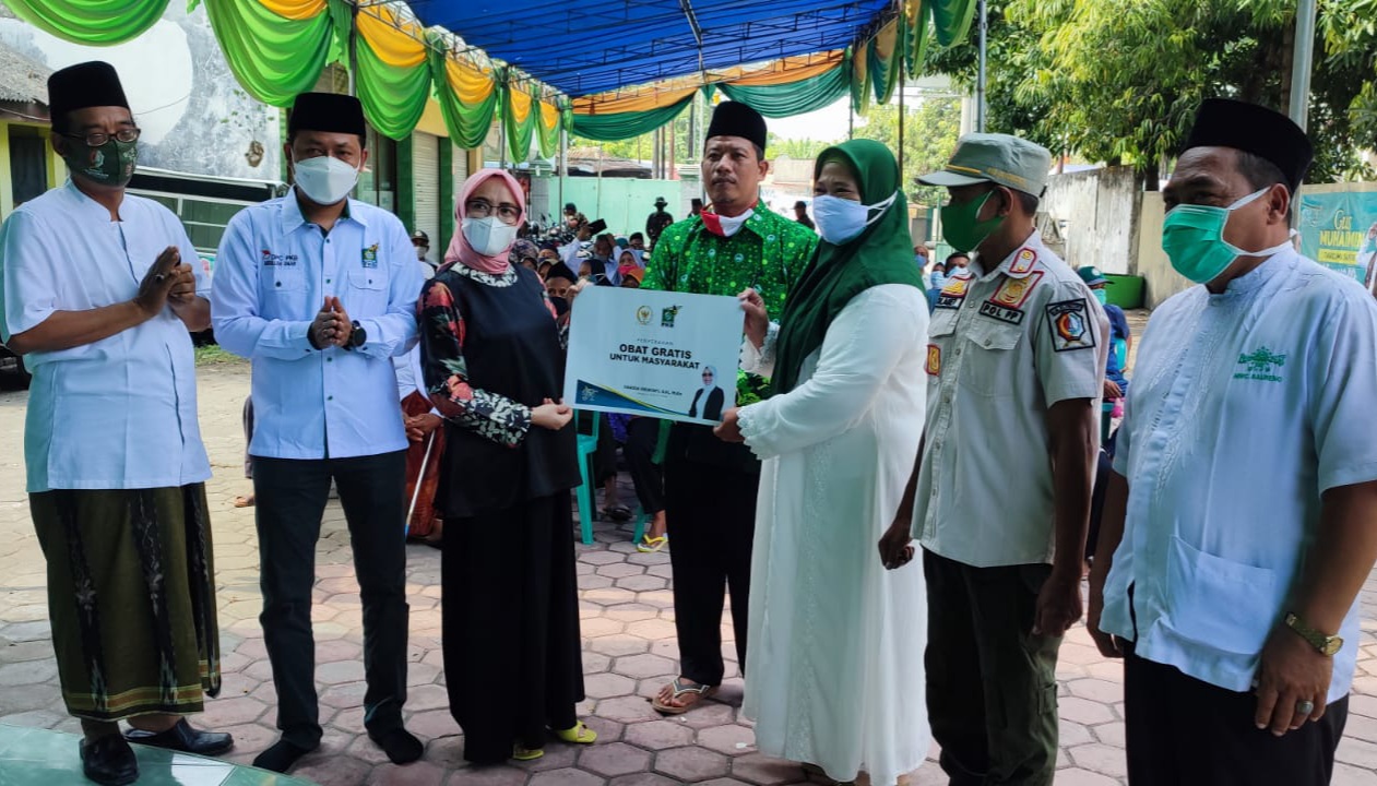 HSN dan Bakti NU, PKB Gelar Baksos di Baureno