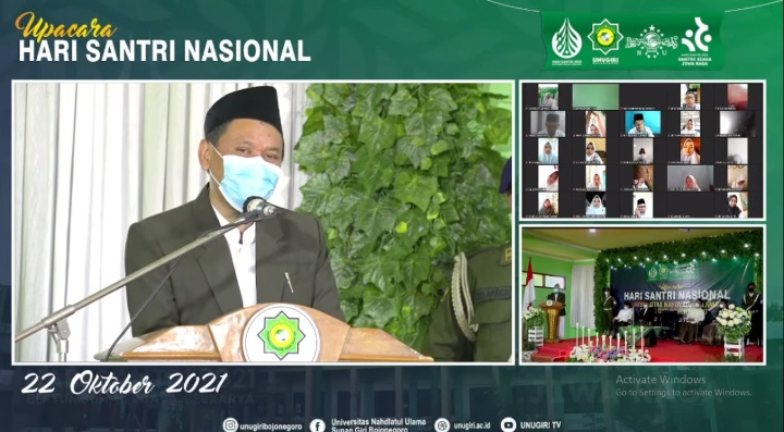Meriah, Rangkaian Peringatan HSN UNU Giri Berlangsung Khidmat