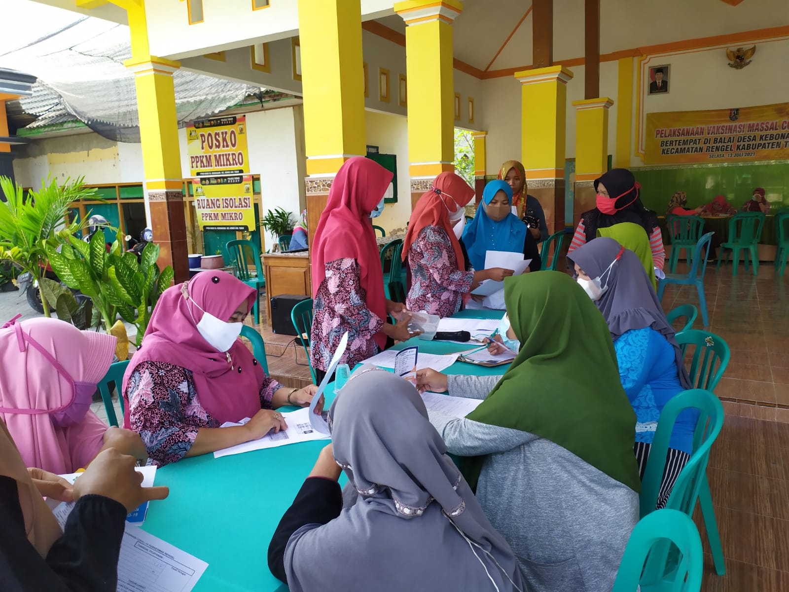 Sahabat Pertamina Gencarkan Vaksinasi Di Rengel Tuban