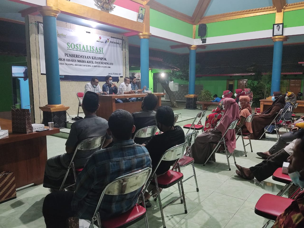 Pertamina EP Cepu Zona 11 Gelar Sosialisasi Pemberdayaan Pelaku UMKM Desa Ngampel