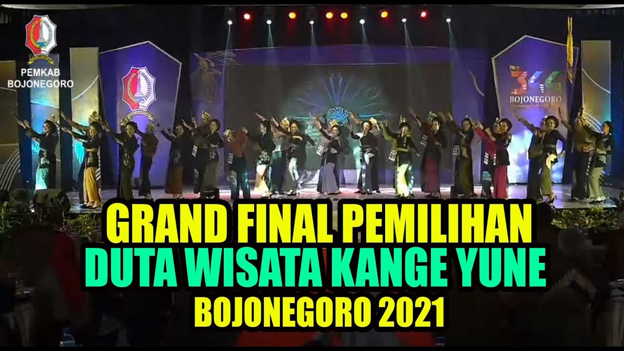 Grand Final Pemilihan Duta Wisata Kange Yune Bojonegoro 2021
