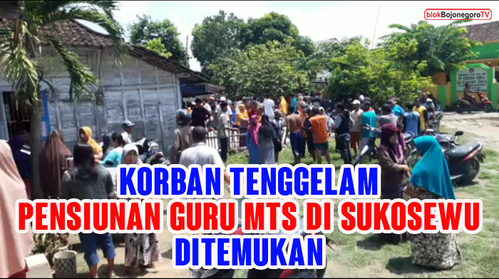 Korban Tenggelam di Sukosewu Ditemukan