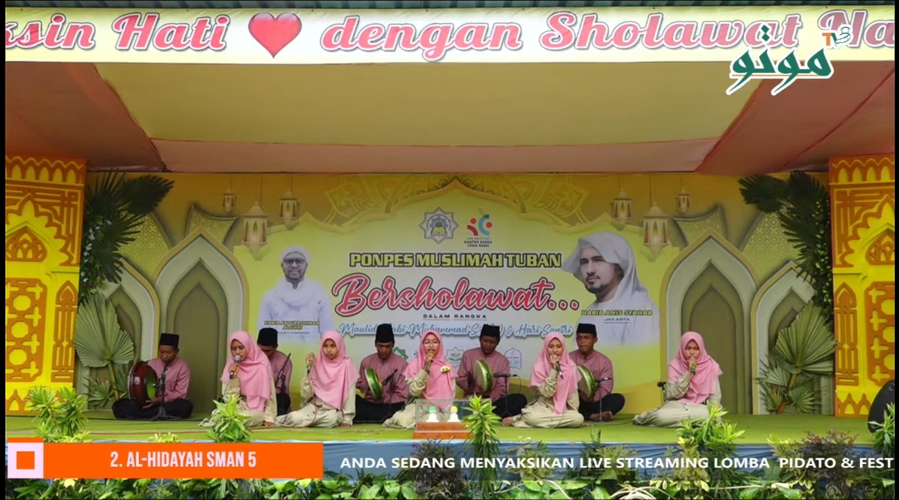 Hadirilah Ponpes Muslimah Tuban Bersholawat! Malam Ini