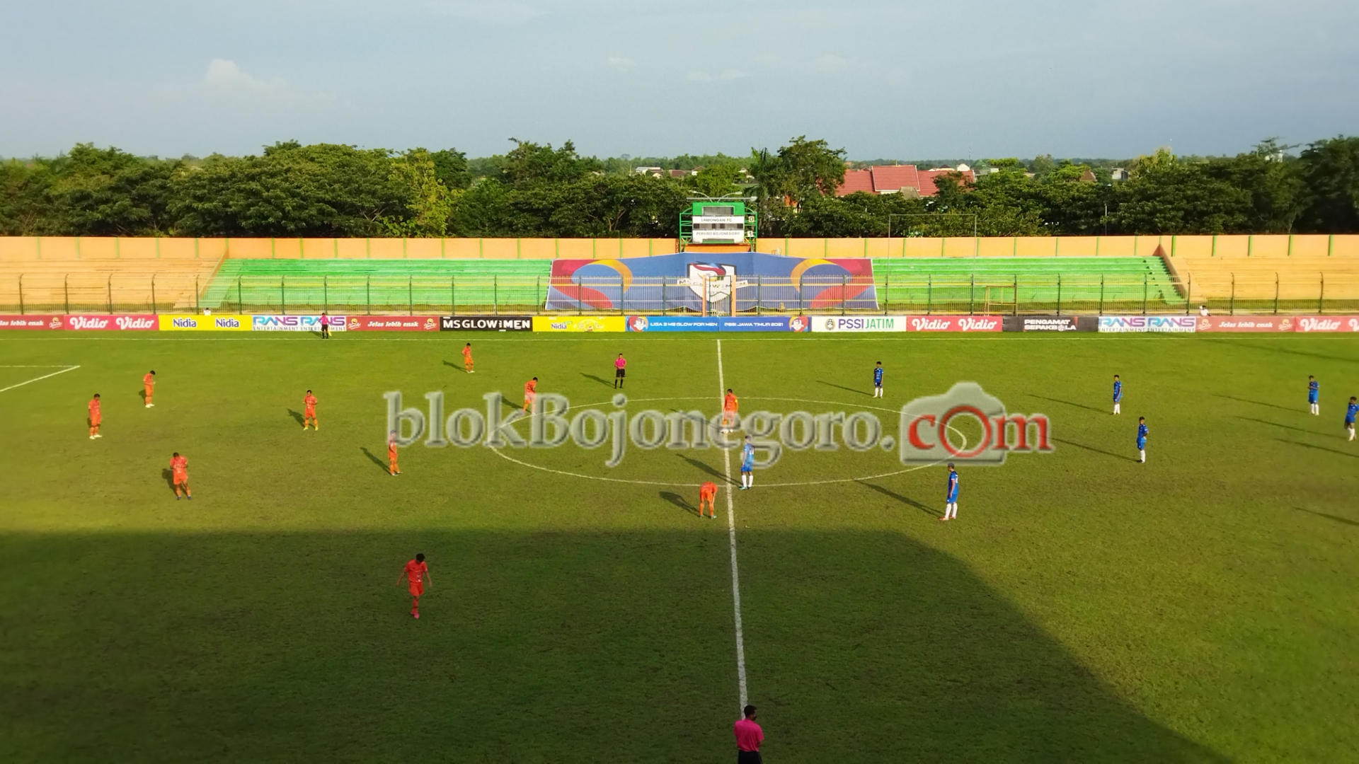 Babak Pertama, Persibo Unggul 1-0 atas Lamongan FC