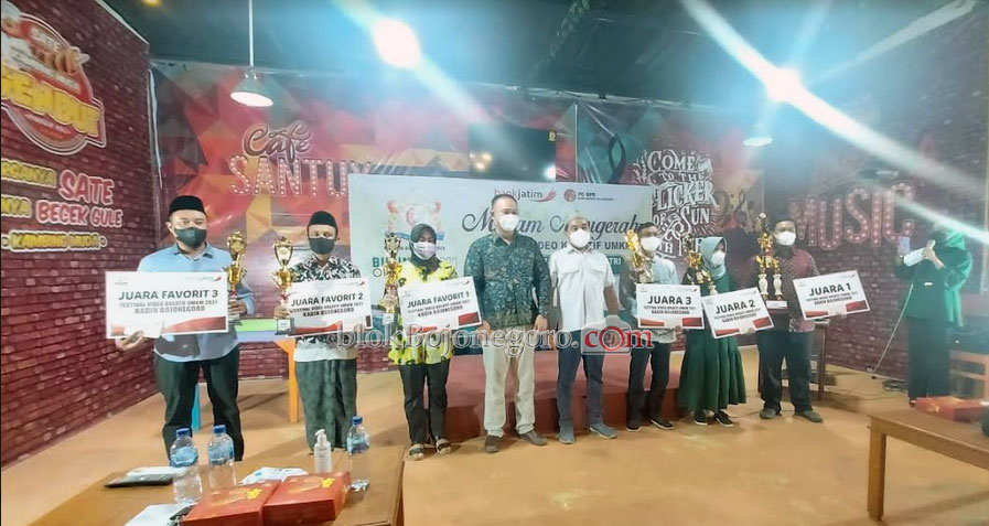 KADIN Bojonegoro Gelar Malam Anugerah Festival Video UMKM