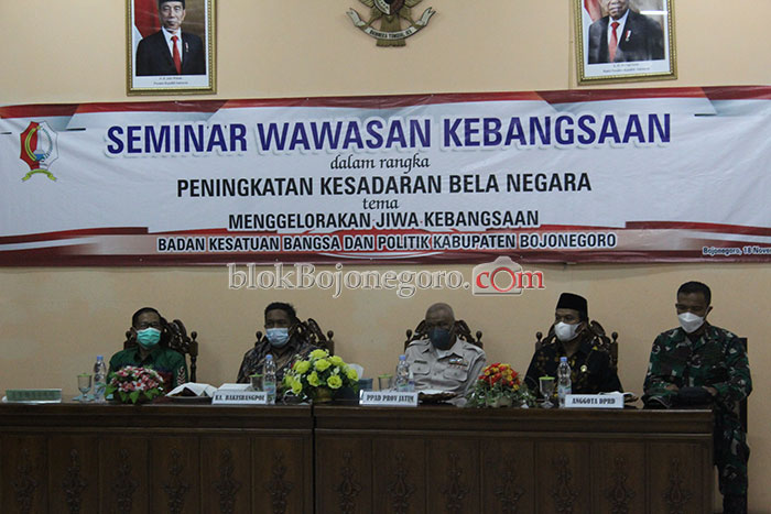 Kumpulkan Milenial, Bakesbangpol Bojonegoro Tanamkan Wawasan Kebangsaan