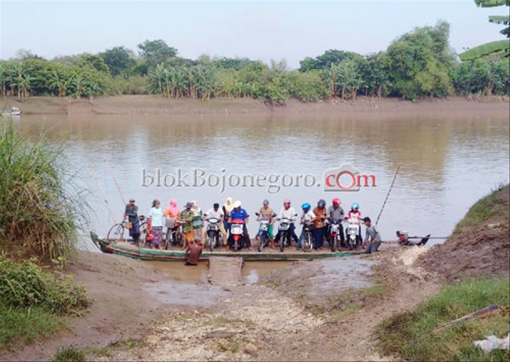 Meski Surut, BPBD Bojonegoro Terus Siaga Luapan Bengawan Solo