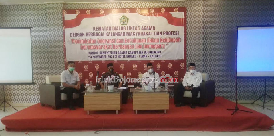 Kementerian Agama Bojonegoro Gelar Dialog Lintas Agama