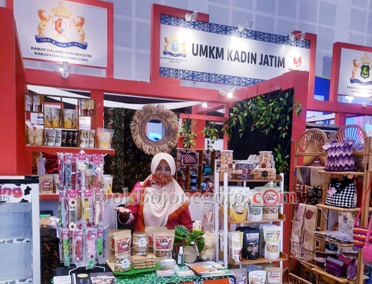 KADIN Bojonegoro Ikutkan UMKM Binaan Pameran INAPRO di Surabaya