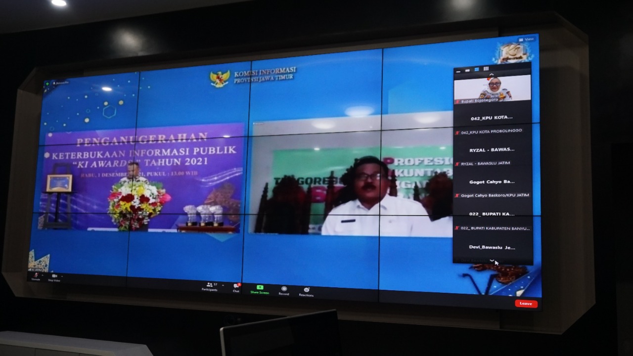 Transparansi Pemdes Tlogorejo Raih Tiga Kategori KIP Se - Jawa Timur
