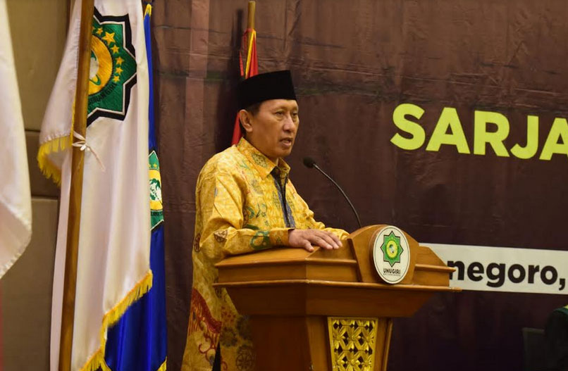 Rapat Senat Terbuka Wisuda III/XXV, UNU Sunan Giri Hadirkan Ketua PBNU Bidang Pendidikan