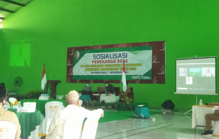 Pemkab Bojonegoro Gelar Sosialisasi Pemekaran Desa Sukorejo