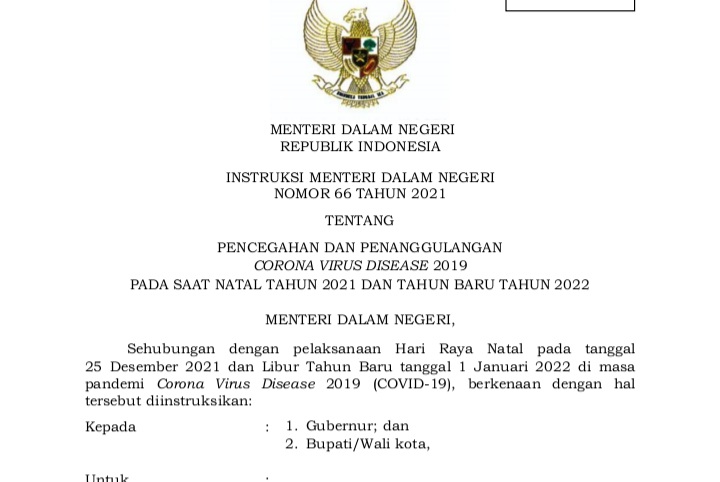 Ini Syarat Perjalanan Keluar Daerah saat Nataru