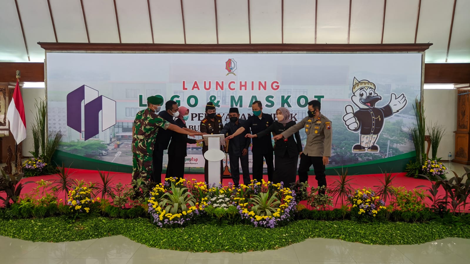 Mall Pelayanan Publik Bojonegoro Luncurkan Logo dan Maskot Baru