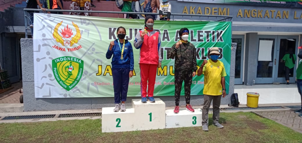 Atlet Bojonegoro Berhasil Raih 8 Medali pada Kejurda Atletik 2021