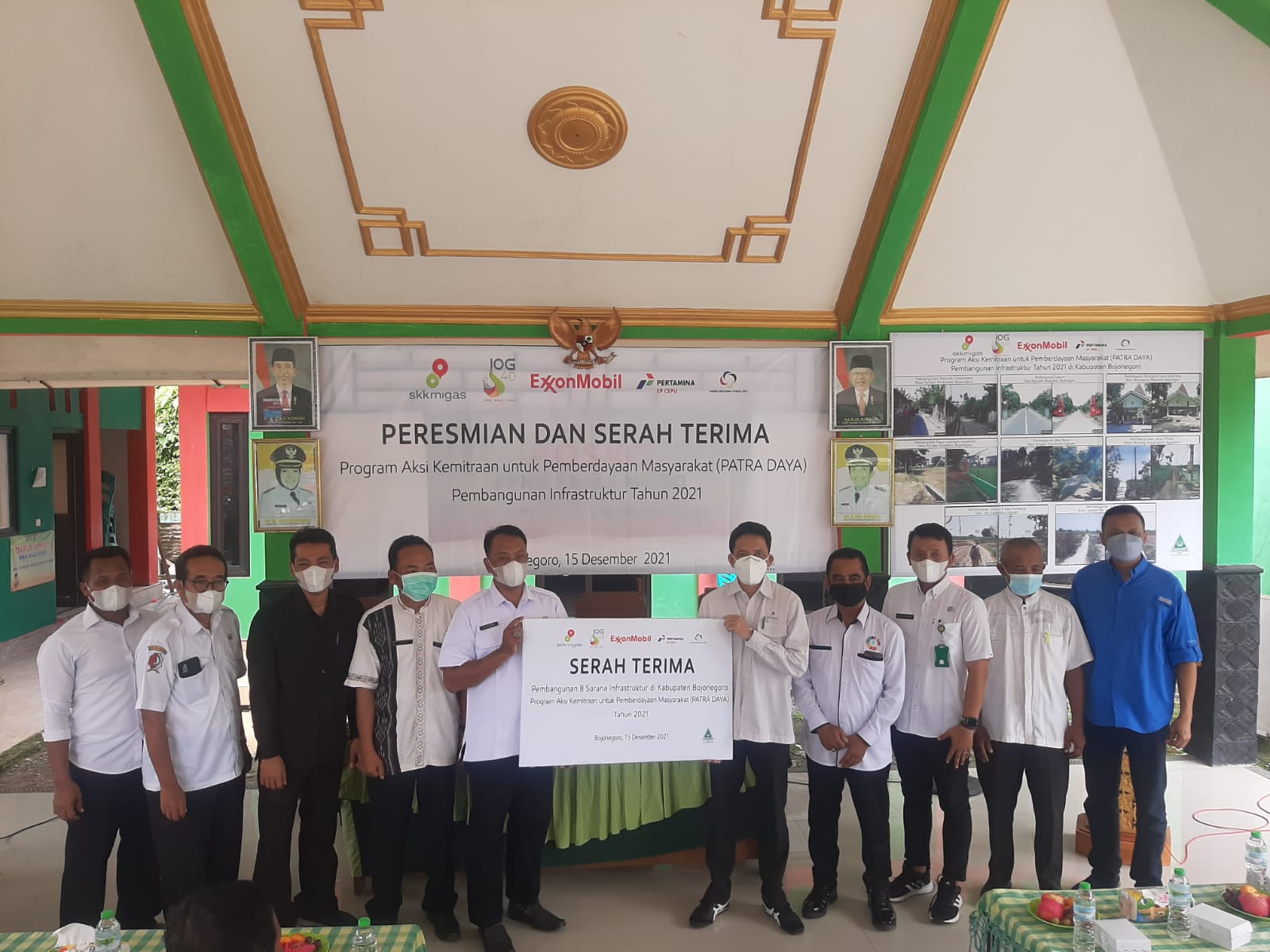 SKK Migas Serahterimakan 8 Program Infrastruktur EMCL-GP Ansor