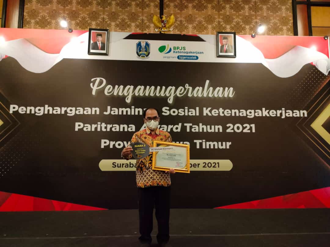 RS ‘Aisyiyah Bojonegoro Raih Paritrana Award Jatim Tahun 2021