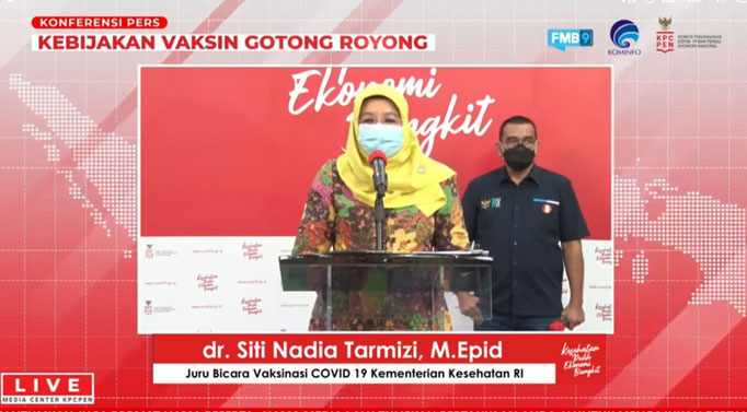 Kedatangan Vaksin Tahap ke-158, Pemerintah Terus Percepat Vaksinasi